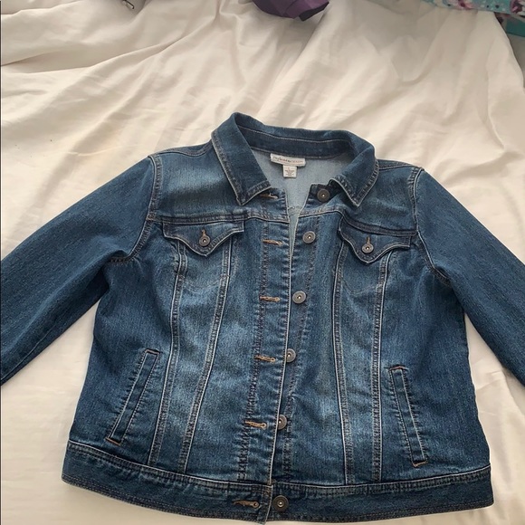 Jackets & Blazers - Jean jacket,  size L, blue denim